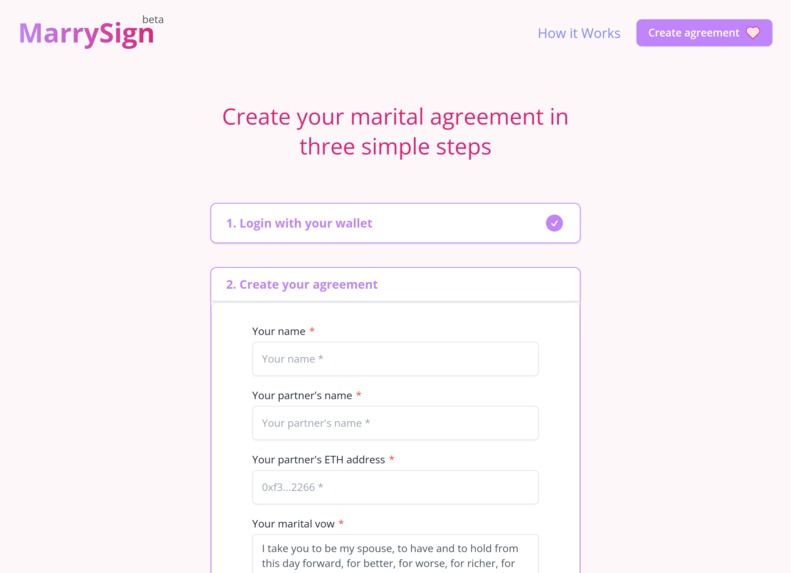 MarrySign – screenshot 3