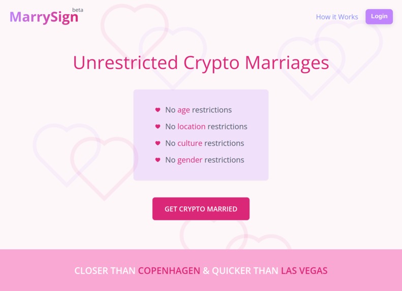 MarrySign – screenshot 1