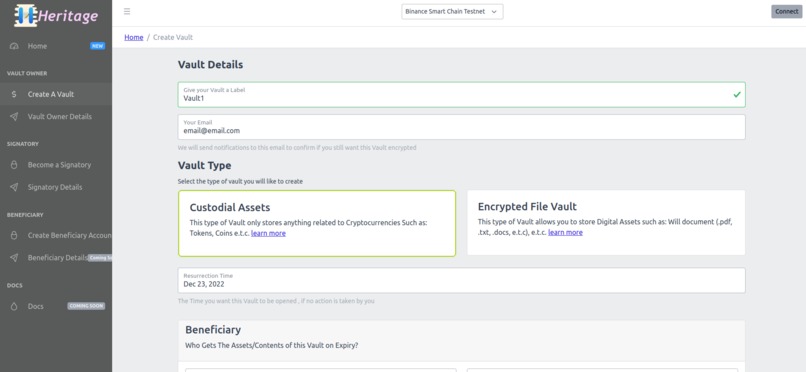Heir Trust – screenshot 1
