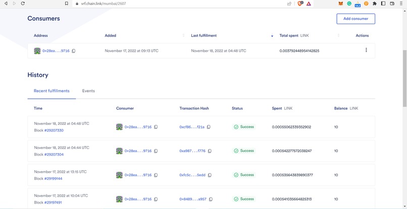 ChainBet – screenshot 5