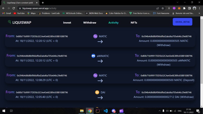 Liquiswap – screenshot 4