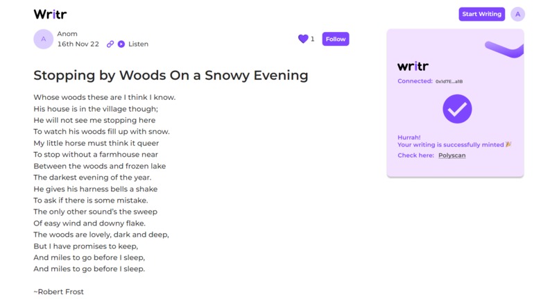 Writr – screenshot 6