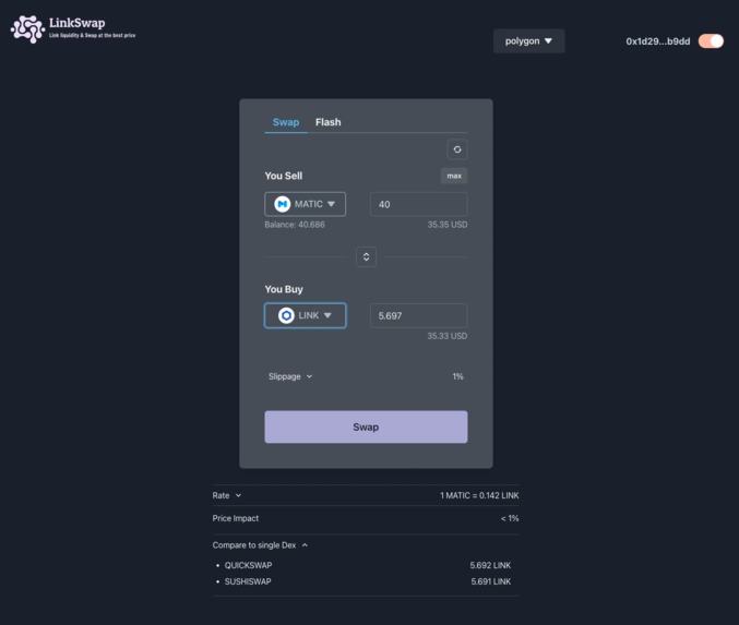 LinkSwap – screenshot 1