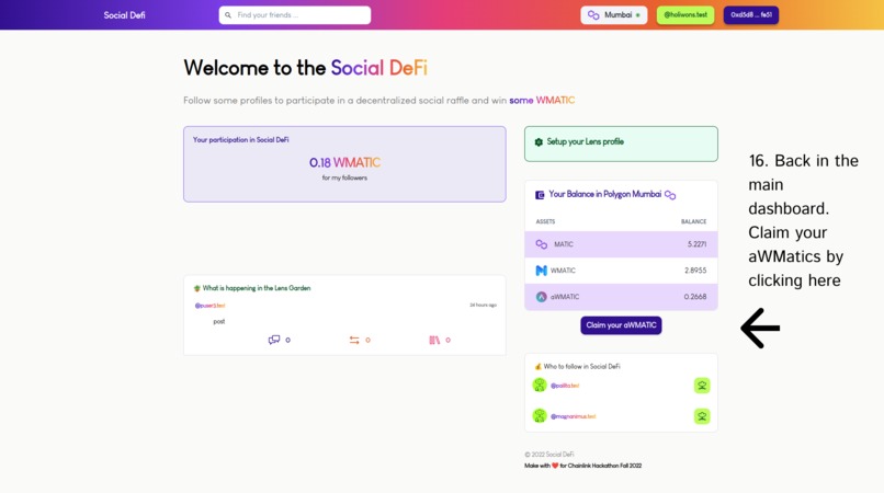 Social DeFi – screenshot 16