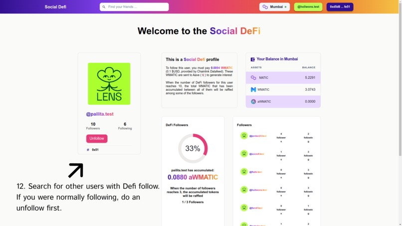Social DeFi – screenshot 12