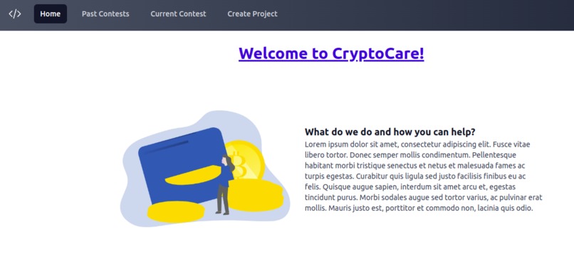 CryptoCare – screenshot 1