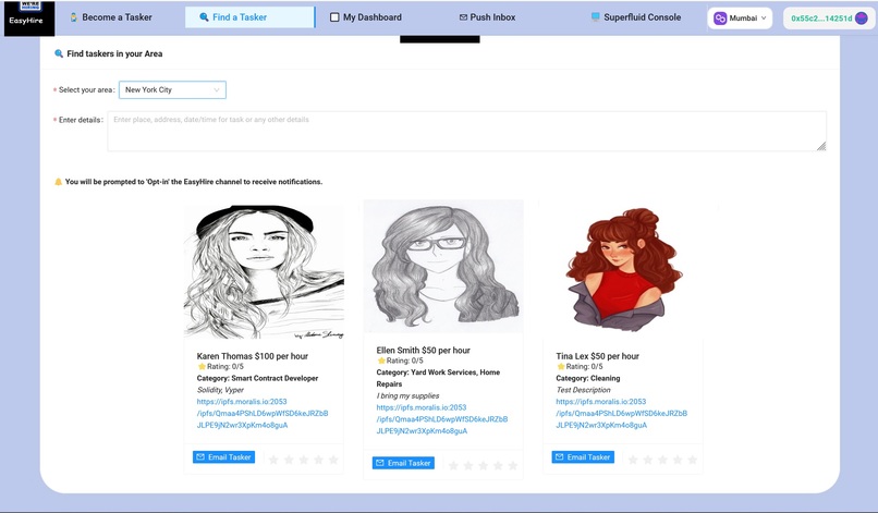 EasyHire – screenshot 3