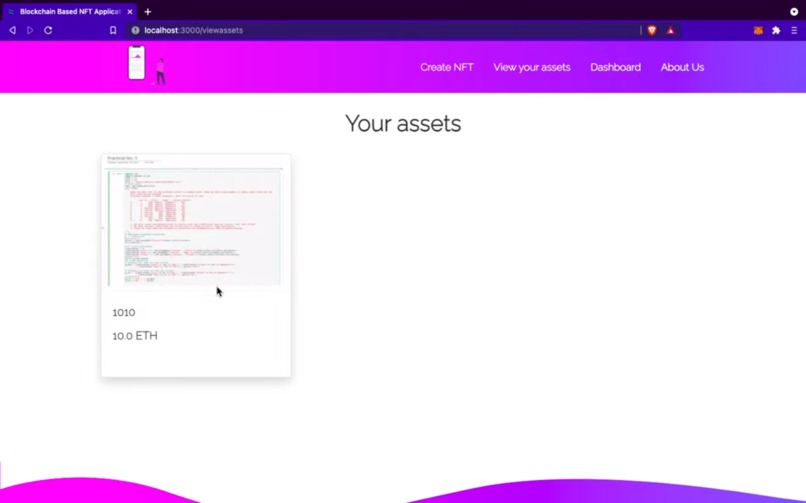 nft_marketPlace – screenshot 4
