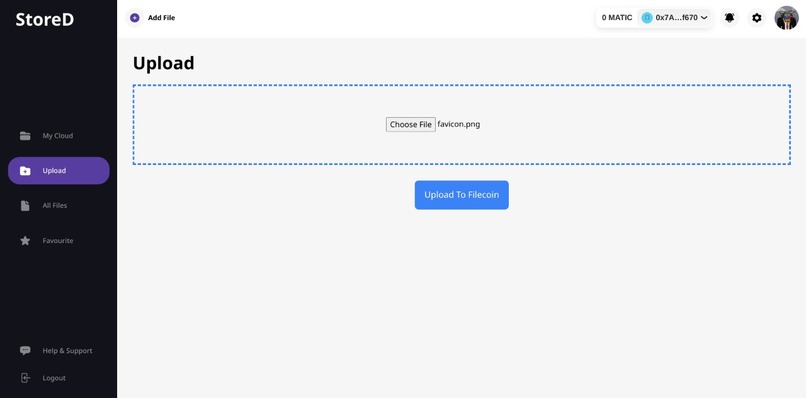 StoreD – screenshot 2