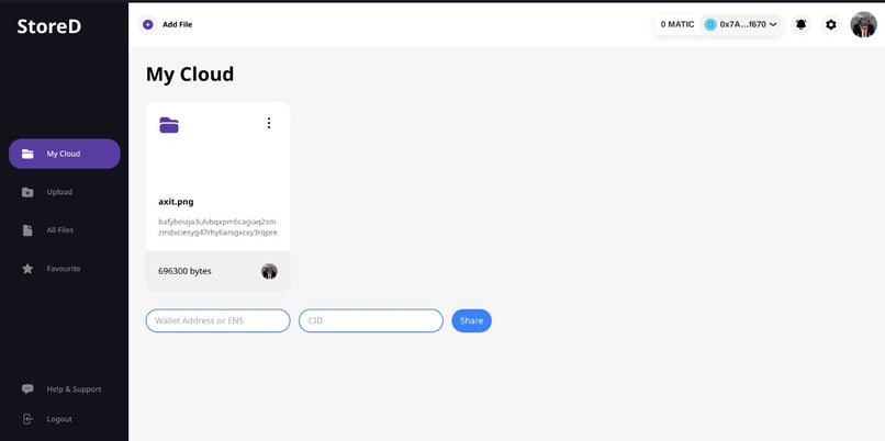 StoreD – screenshot 3