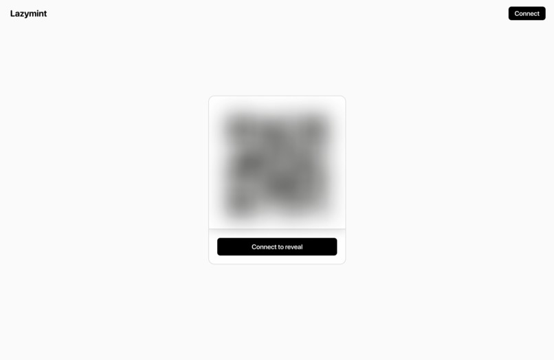 Lazy mint – screenshot 1