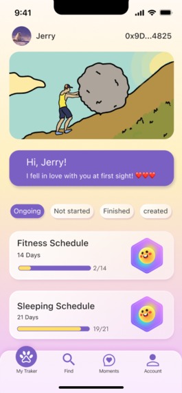 Sisyphus-protocol – screenshot 1