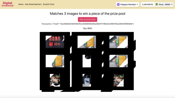 Digital Scratchcard – screenshot 3