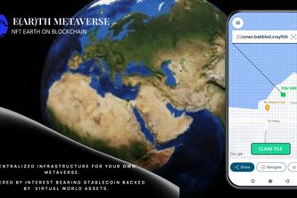 NFT E(AR)TH BACKED BY VIRTUAL LAND AND STAKED ETH