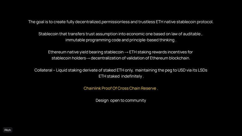 NFTD - ETHEREUM NATIVE YIELD BEARING STABLECOIN – screenshot 2
