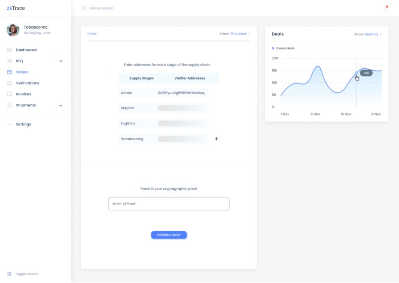 zkTrace – screenshot 3