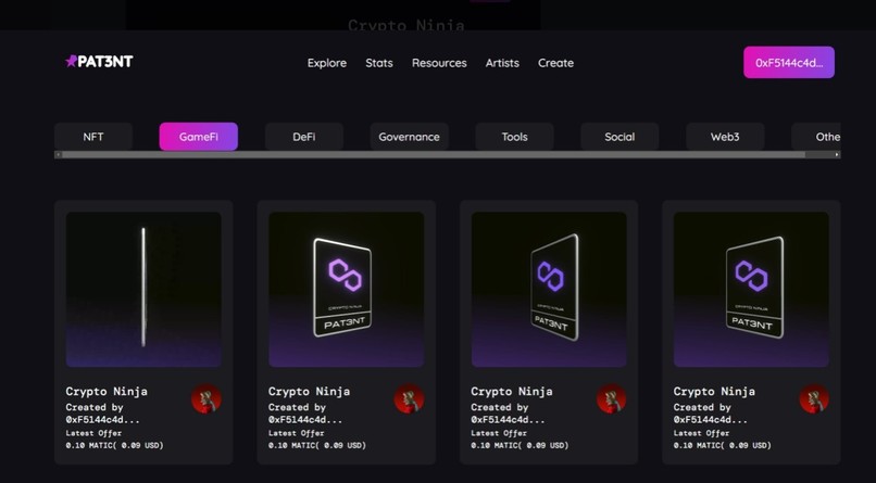 PAT3NT – screenshot 2
