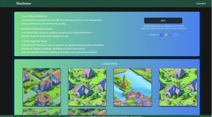 DaoSense – screenshot 1