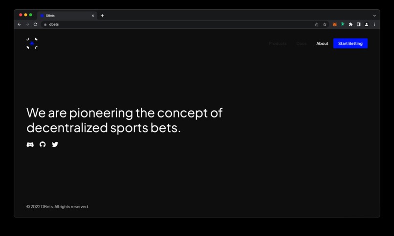 DBets – screenshot 1