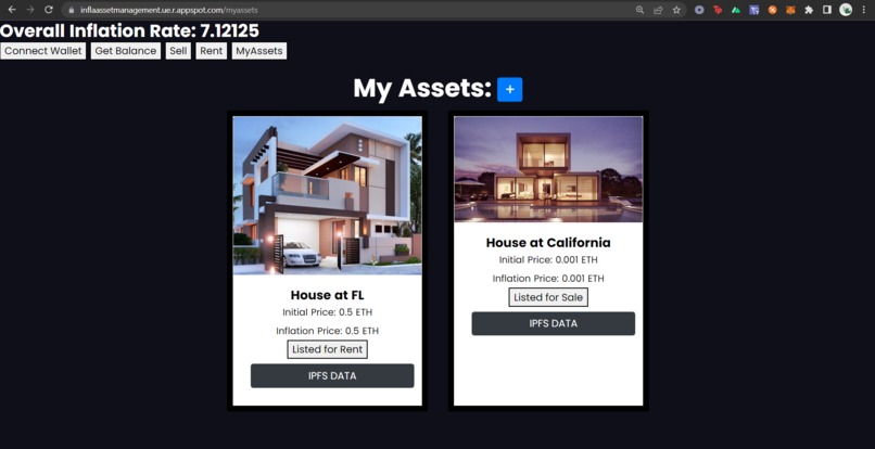 InflaAssetManagement – screenshot 3