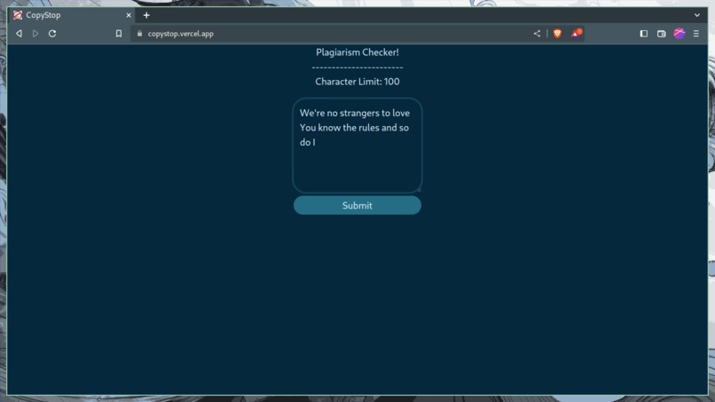 CopyStop – screenshot 1