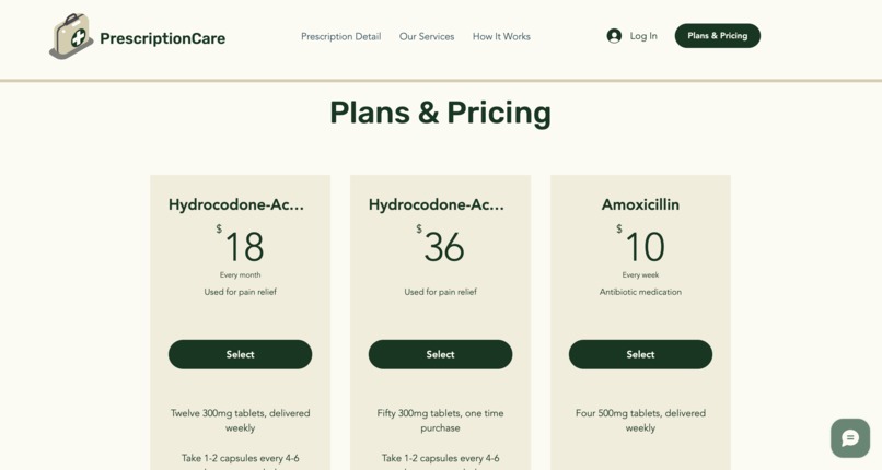 PrescriptionCare – screenshot 3