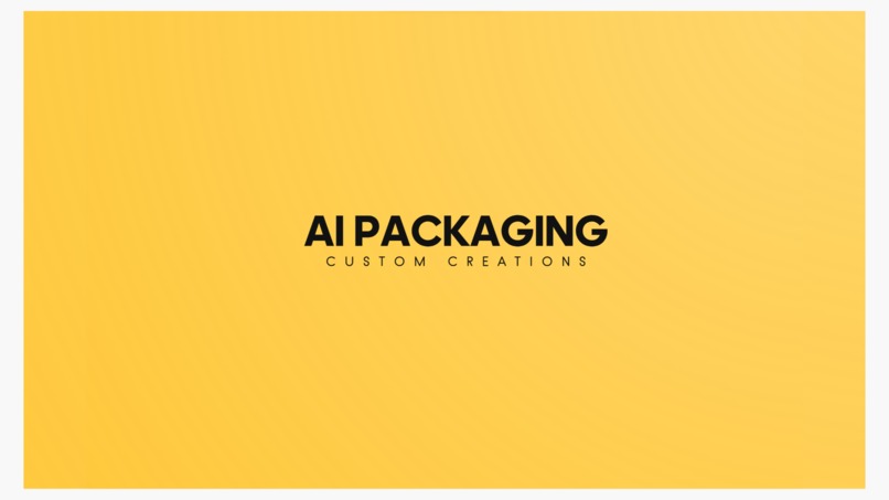 AI Packaging – screenshot 1