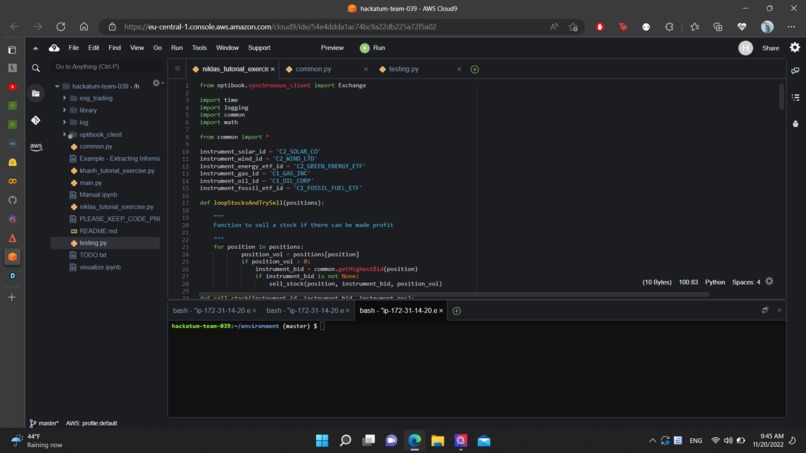 Optiver – screenshot 1