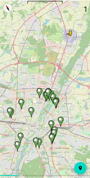 OSM Runner – screenshot 1