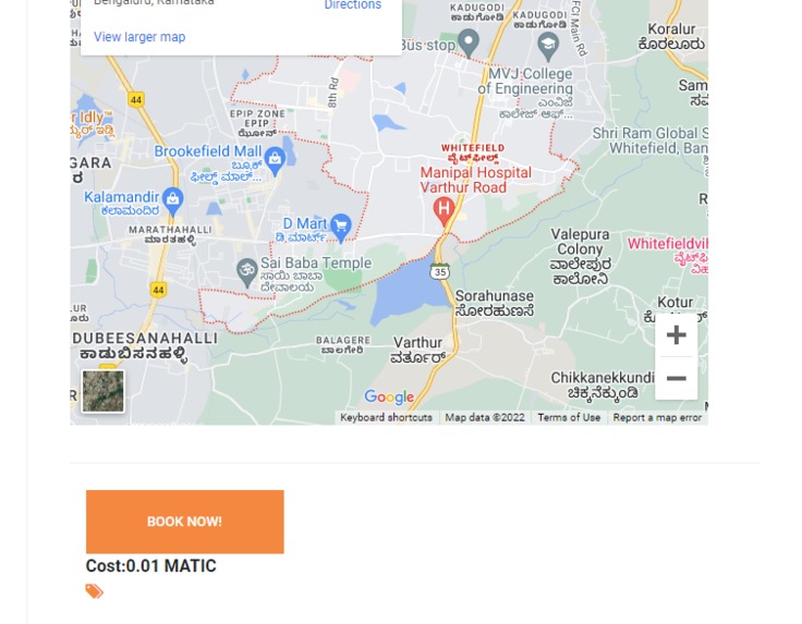 WEB 3 Based Ticketing System – screenshot 5