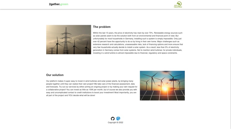 2gether.green – screenshot 2