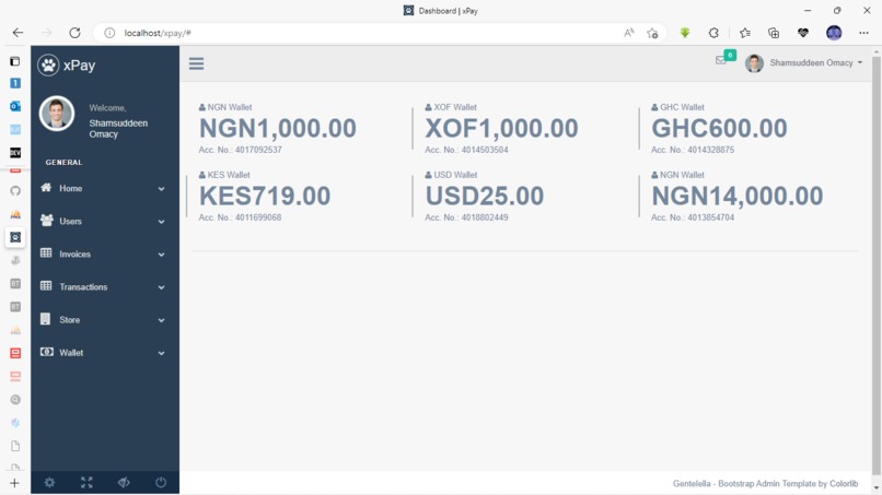 xPay – screenshot 1