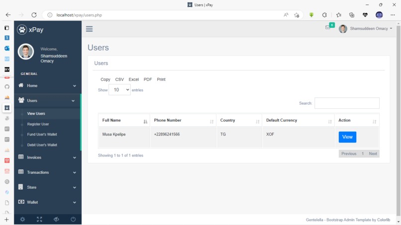 xPay – screenshot 4