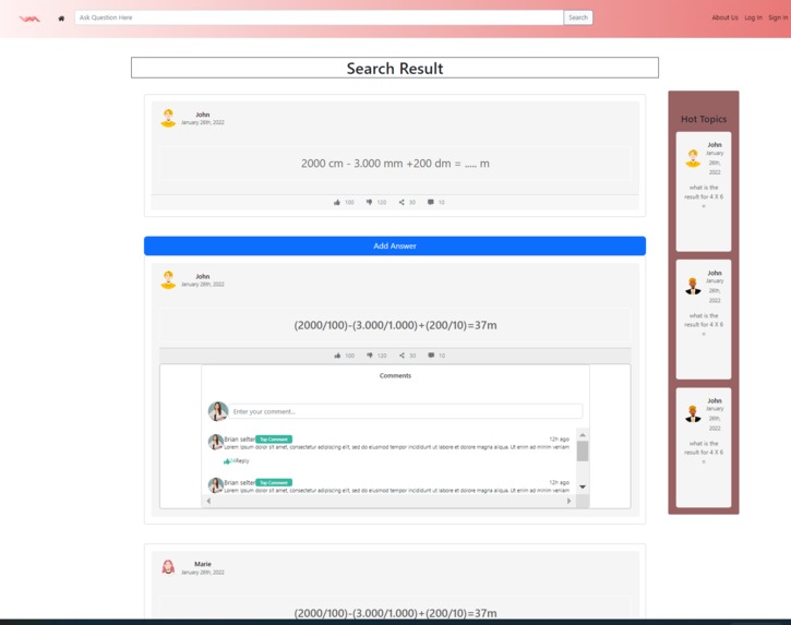 WeMath – screenshot 2