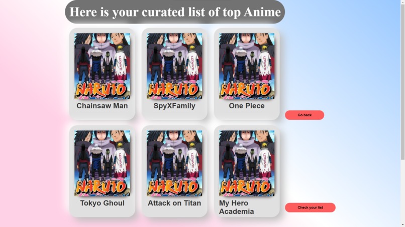 AnimeList – screenshot 2