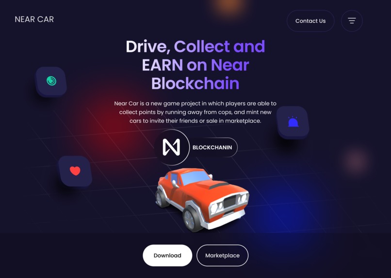 Near Car -Drive, Collect and Earn on Near Blockchain – screenshot 3