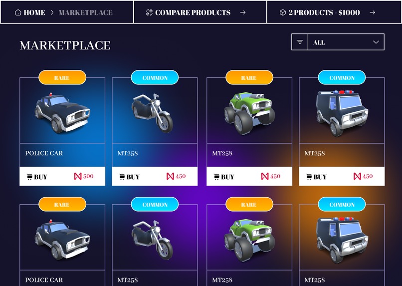 Near Car -Drive, Collect and Earn on Near Blockchain – screenshot 2