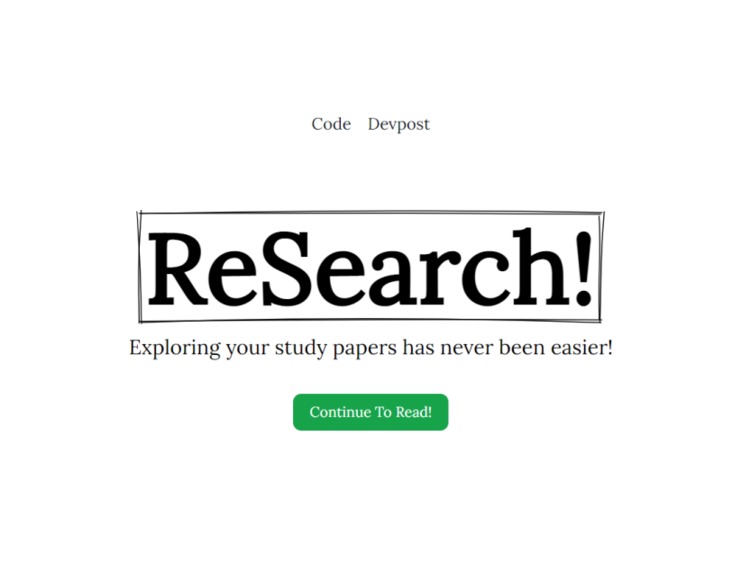 ReSearch – screenshot 1