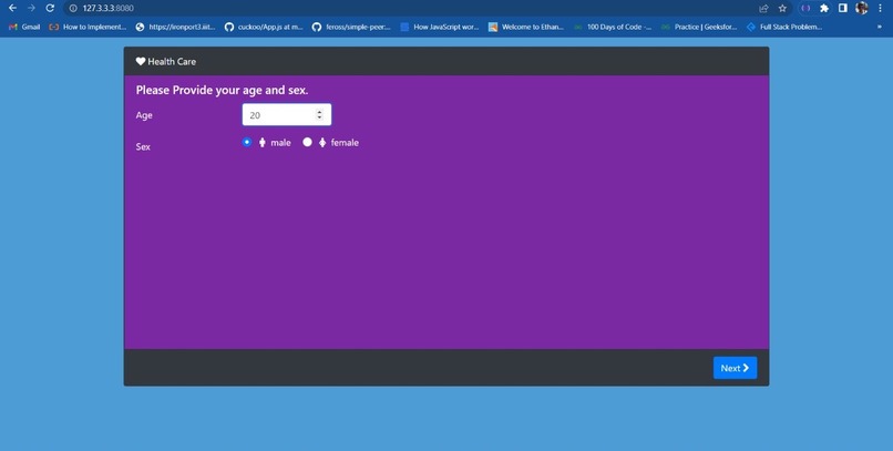 HealthCare App – screenshot 2