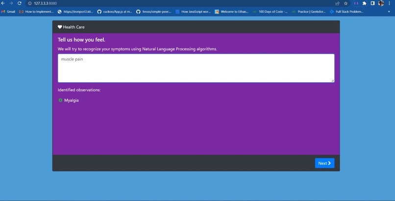 HealthCare App – screenshot 3