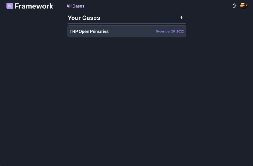 Framework – screenshot 3