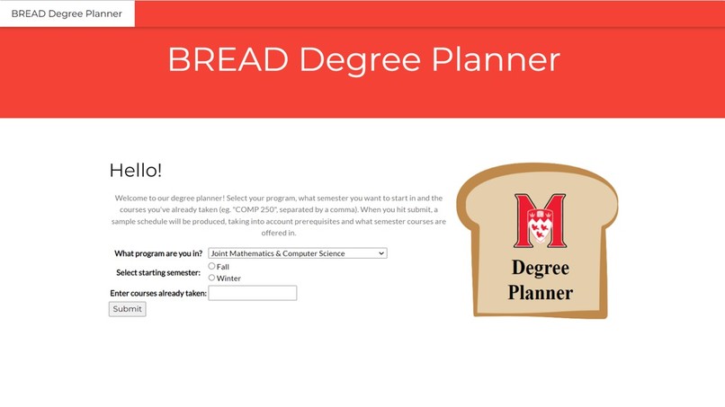 Team Bread - Degree Planner – screenshot 4