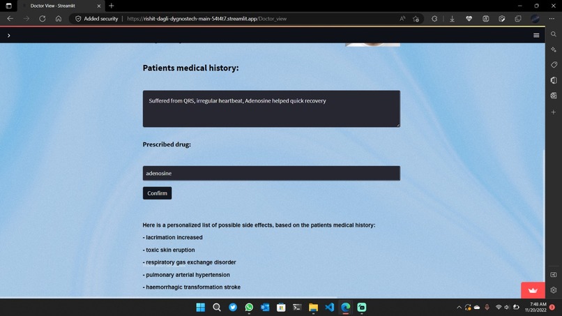 DygnosTech – screenshot 2