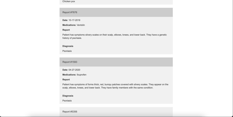 Health Data Collation – screenshot 4