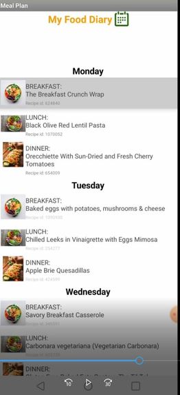 My Food Diary – screenshot 6