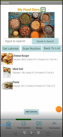 My Food Diary – screenshot 3