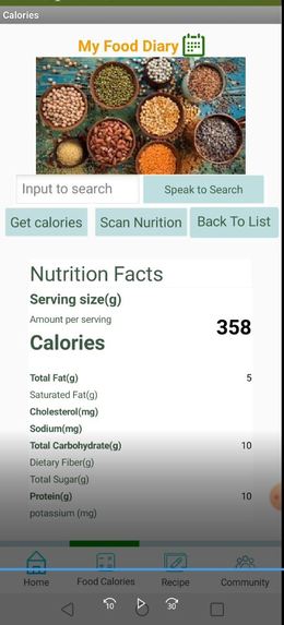 My Food Diary – screenshot 4