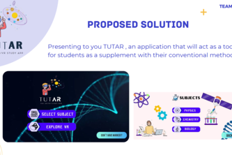 TUTAR (An AR/VR based learning app for students)