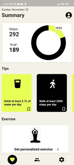 Vital+ – screenshot 1