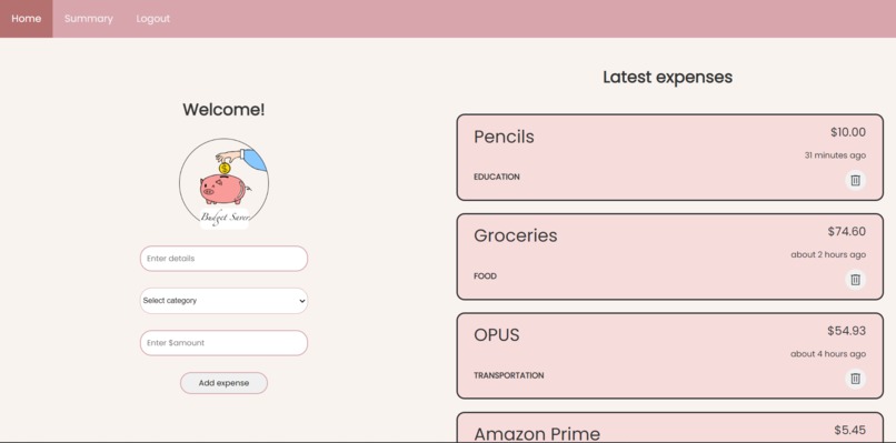Budget Saver – screenshot 2